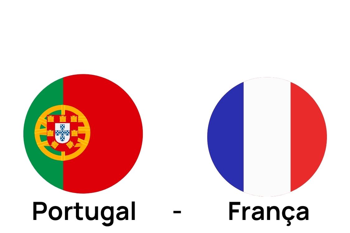 the flags of portugal, france and portugal