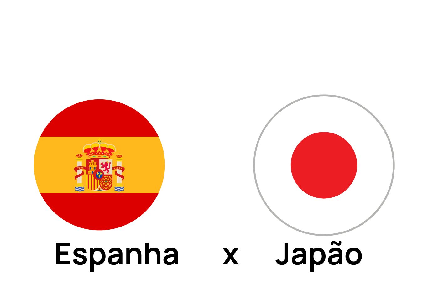 a picture of a flag of spain and japan