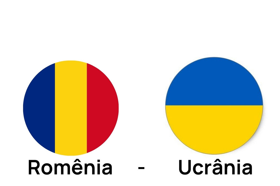 two circles with the colors of different countries