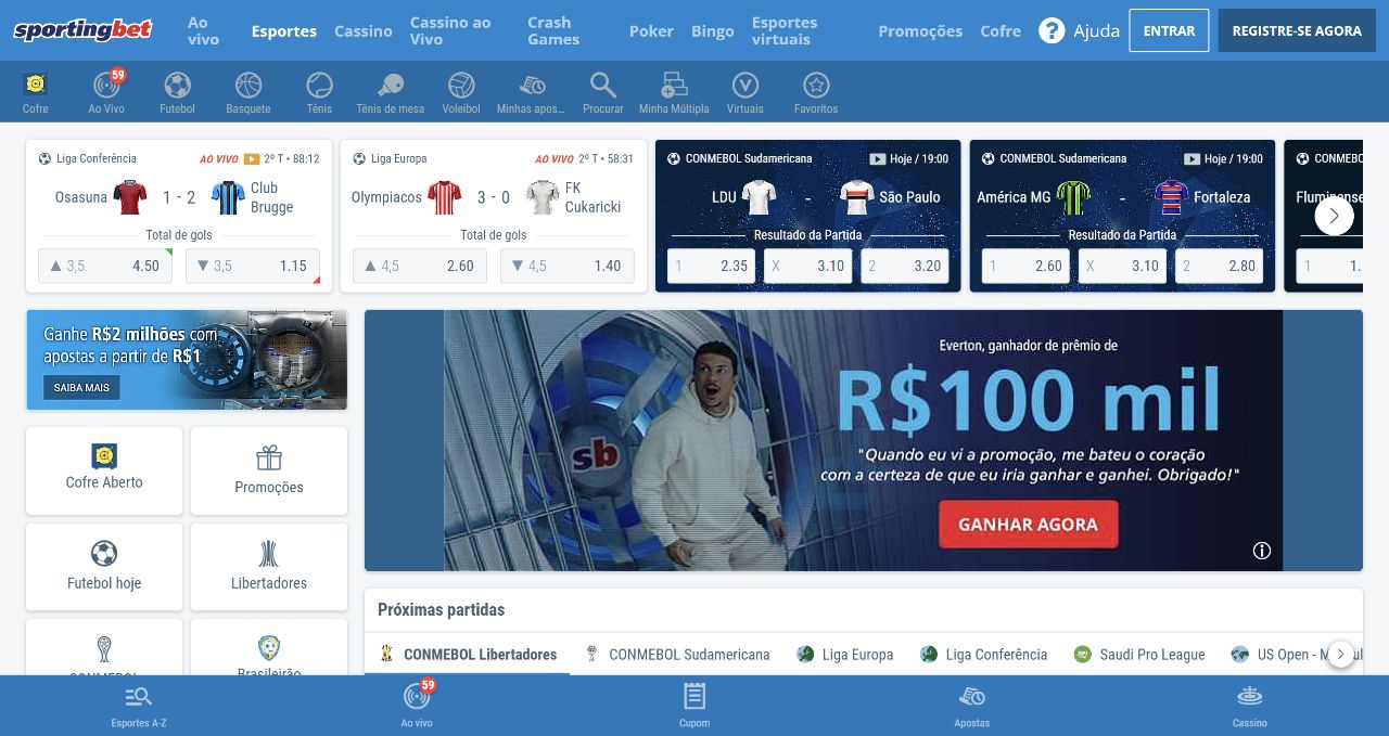 Sportingbet ou Betano: qual o melhor site de apostas?