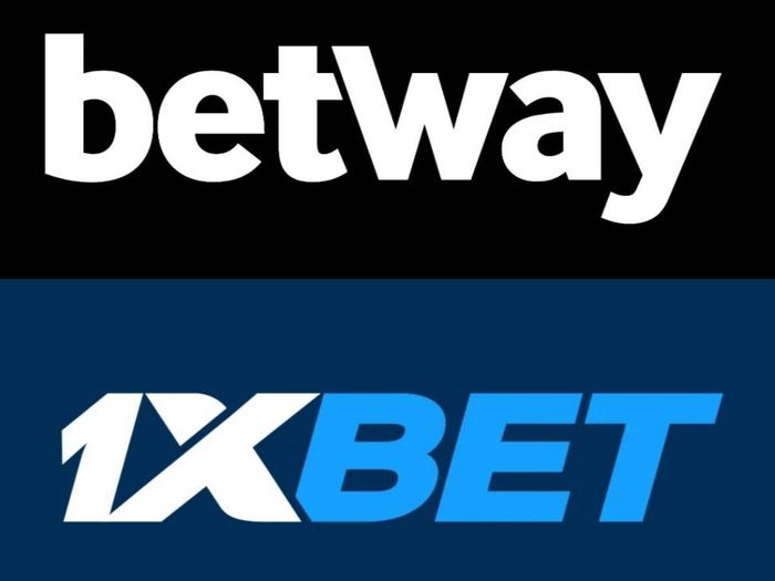 two logos for betway and 1xbet