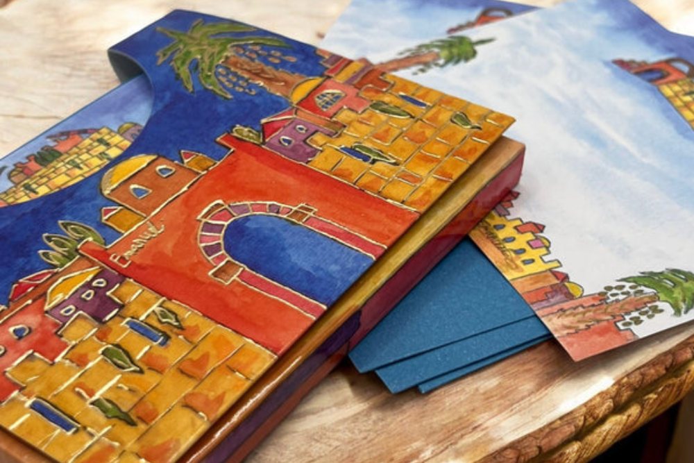 Jerusalem Greetings Cards Set