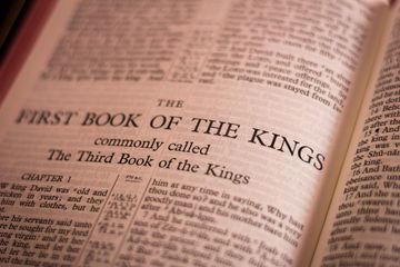 First book of the kings in the bible