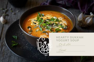 Dukkah Soup Recipe