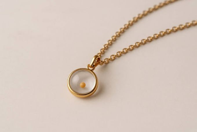 Mustard seed pendant Christian jewelry for women.