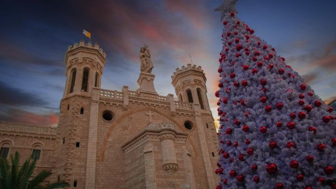 Christmas in Jerusalem Israel Holy Land