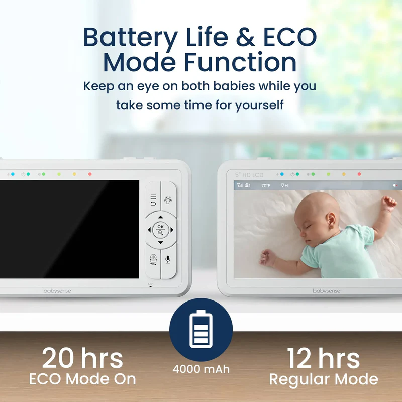 Babysense HD S2: Video Baby Monitor,