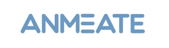 an image of the word anmeate on a white background