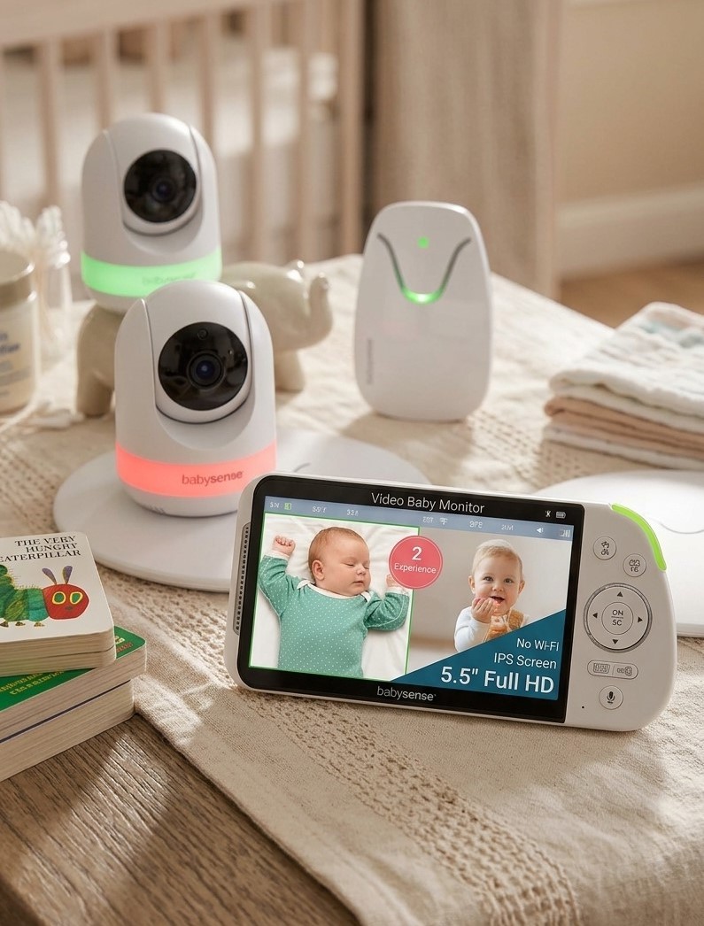 a baby monitor sitting on top of a table