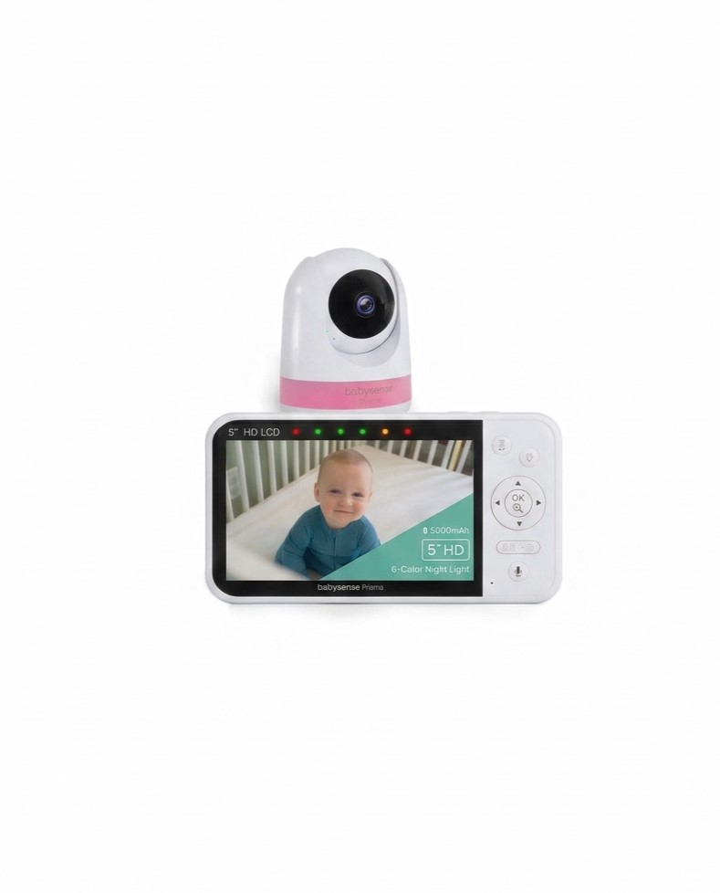 a baby monitor with a camera attached to it