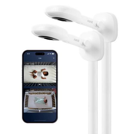 a pair of ear buds with a phone next to it