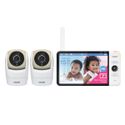 a baby monitor and two cameras next to each other