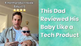This Dad Reviewed His Baby Like a Tech Product — And It’s Going Viral