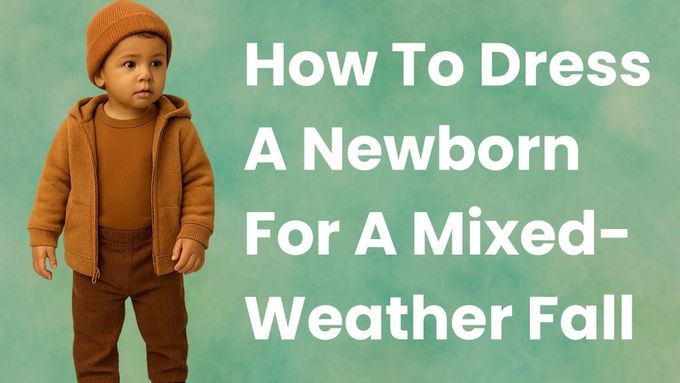How To Dress A Newborn For A Mixed-Weather Fall main image