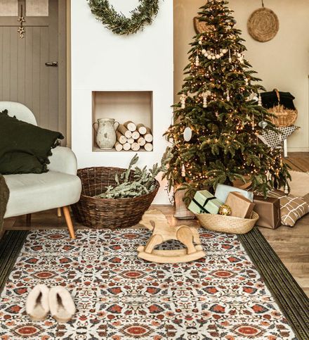 9 Best Rugs to Bring Christmas Cheer Into Your