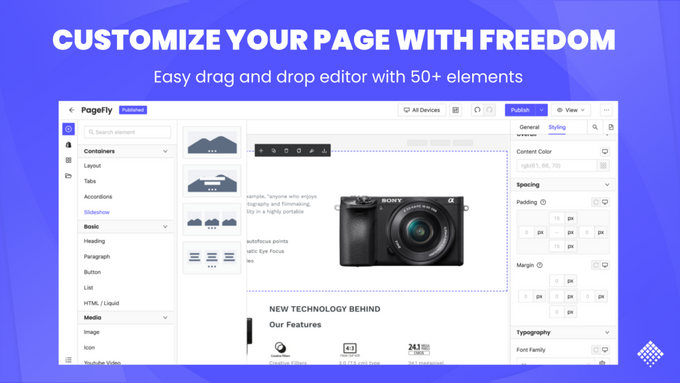 PageFly – Landing Page Builder