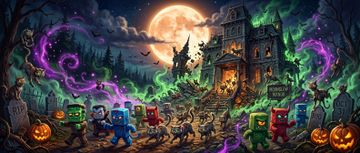 Zombie Cat Apocalypse & Monster Blox: Best Monster Mash-Up Slots This Halloween