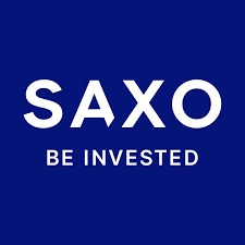 a blue background with the words saxon be invested