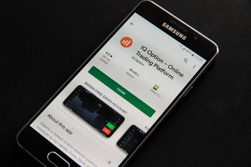 IQ option trading platform app