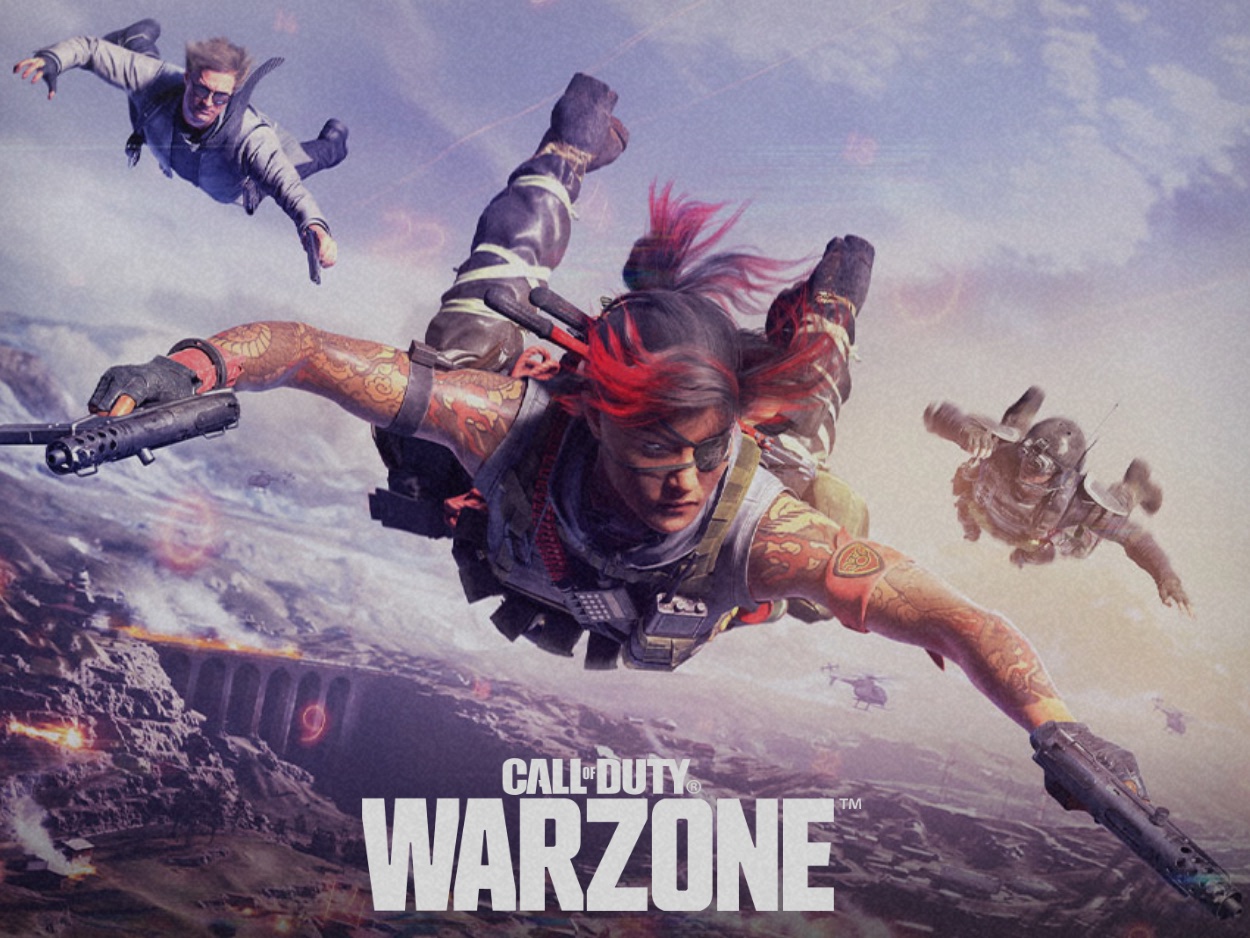 Call of Duty Warzone jump from a plane preview Buff