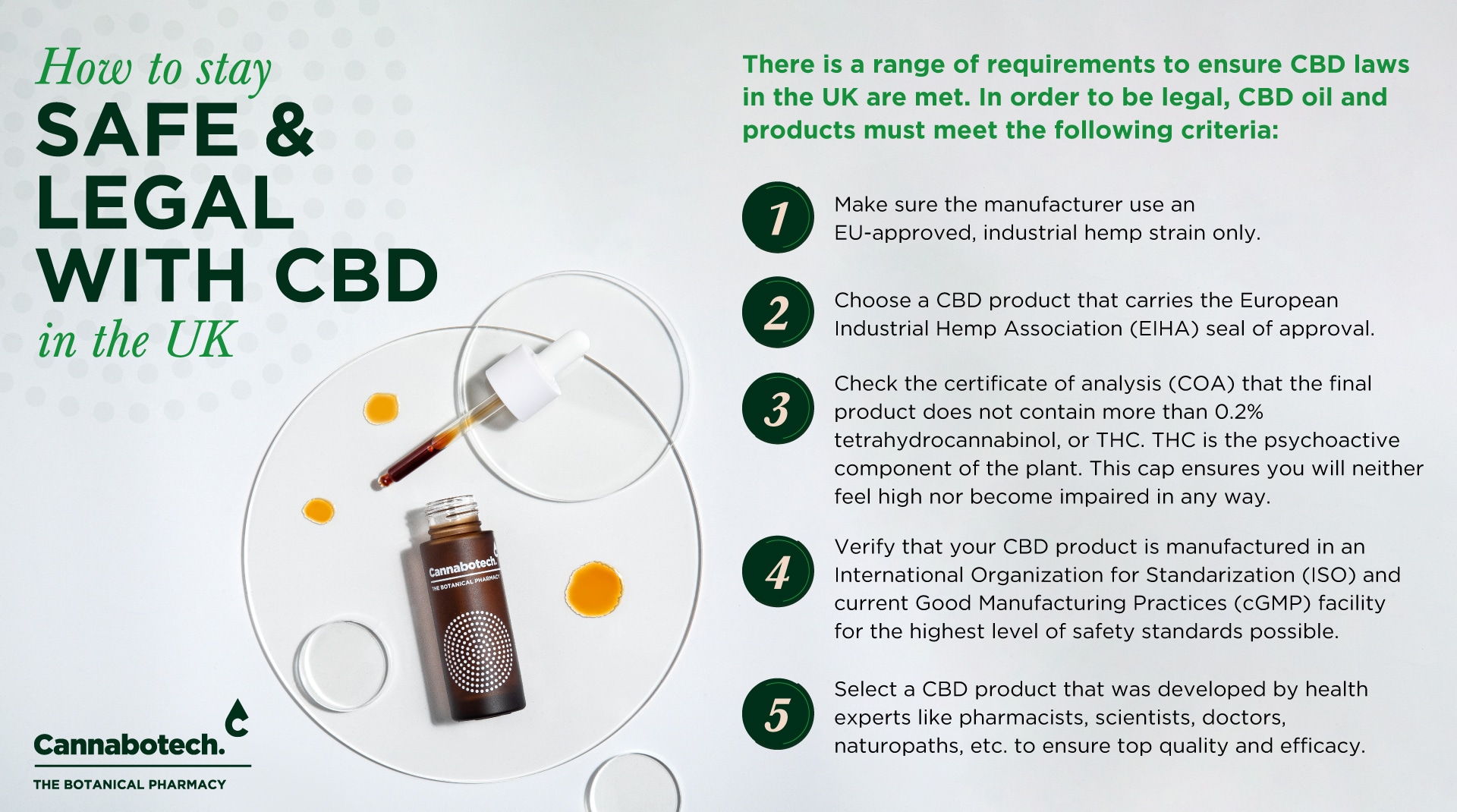 How to stay safe and legal with CBD in the UK?