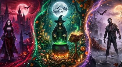Vampire, Witch & Zombie Slots: Halloween Themes Compared