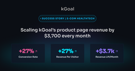 How kGoal gained $44k in annual revenue with a single bold redesign