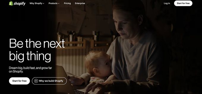 What is a landing page conversion? How Shopify optimizes its landing pages.