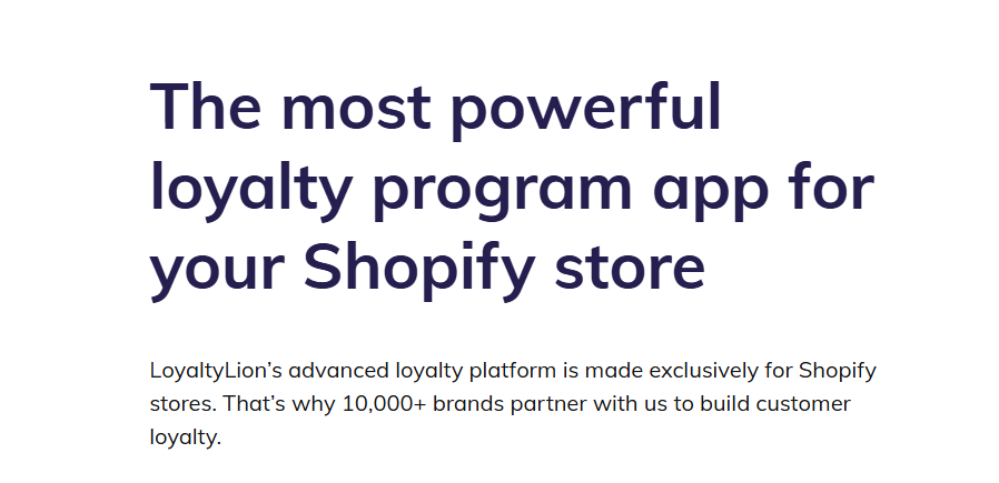 the most powerful lovablely program app for your shopify store