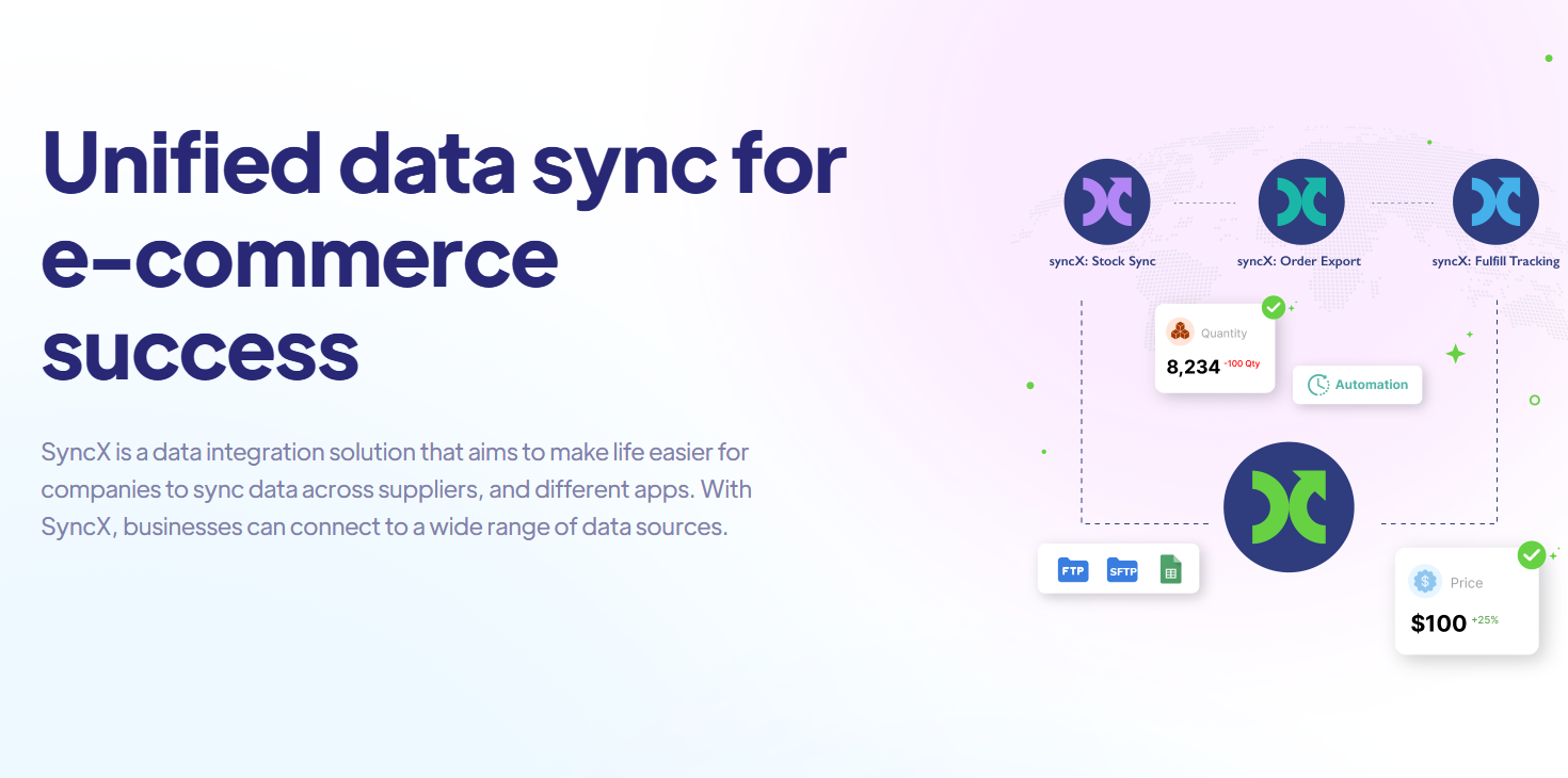 SyncX Image Homepage