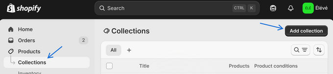 Can a Shopify Collection Be Changed From Manual to Automated? a screenshot of a web page with a selection of products