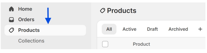 Add products to your Shopify store Screesnhot that shows to Add products to your Shopify store