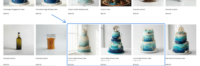 a series of photos showing different types of cakes