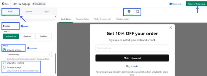 a screenshot of a computer screen with the get 10 % off your order button