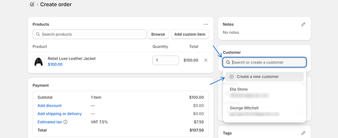 a screenshot of a checkout page with a number of items