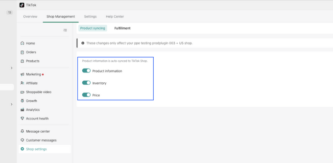 Automatic Sync Screenshot showing to enable automatic sync
