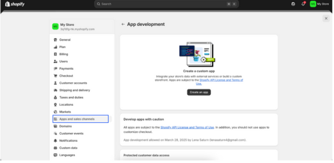 Automating Product Stock Syncing for Efficiency 2 Screenshot of shopify admin page