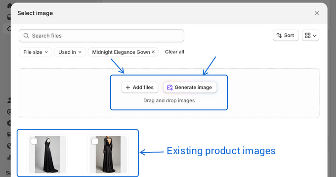 a screen shot of a web page with a description of a dress