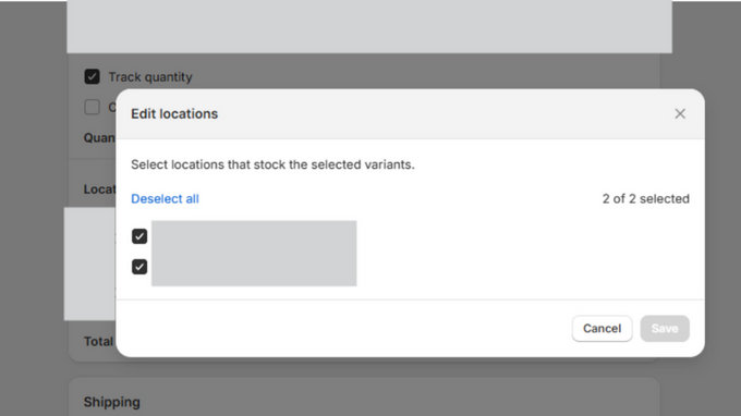 Click "Save" screenshot of webpage with to click save
