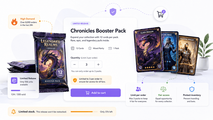 6 Practical Ways Shopify Stores Use Order Limits to Protect Margins, Reduce Waste, and Sell Smarter 6 Practical Ways Shopify Stores Use Order Limits to Protect Margins, Reduce Waste, and Sell Smarter
