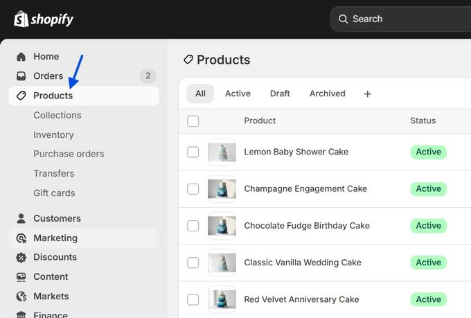 a screenshot of a product listing page