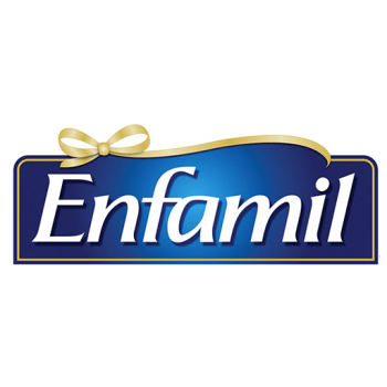 a blue sign that says enfamil