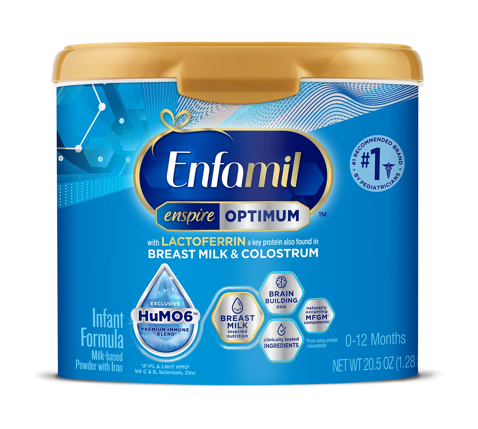 enfamil infant formula with breast milk and colostrum