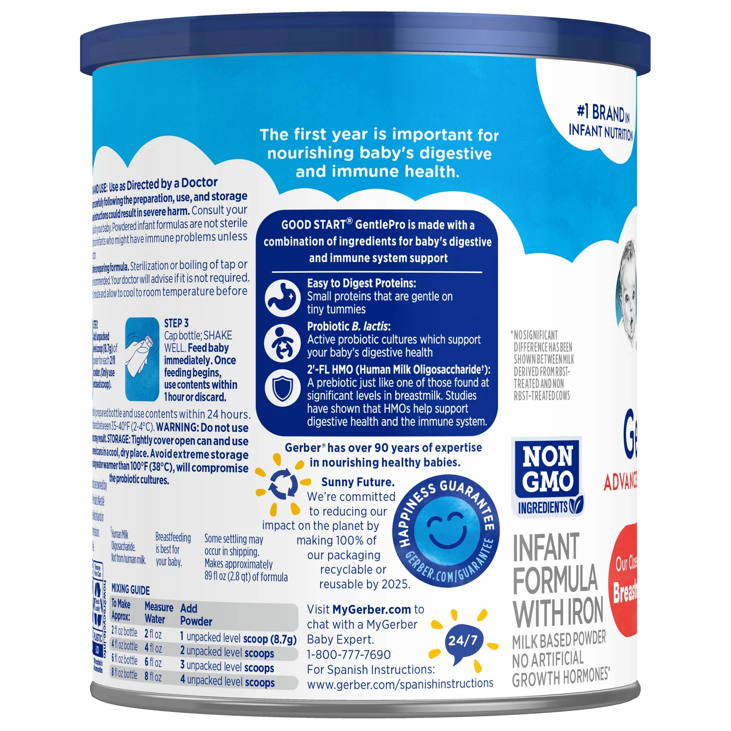 Gerber® Good Start® GentlePro Powder Infant Formula