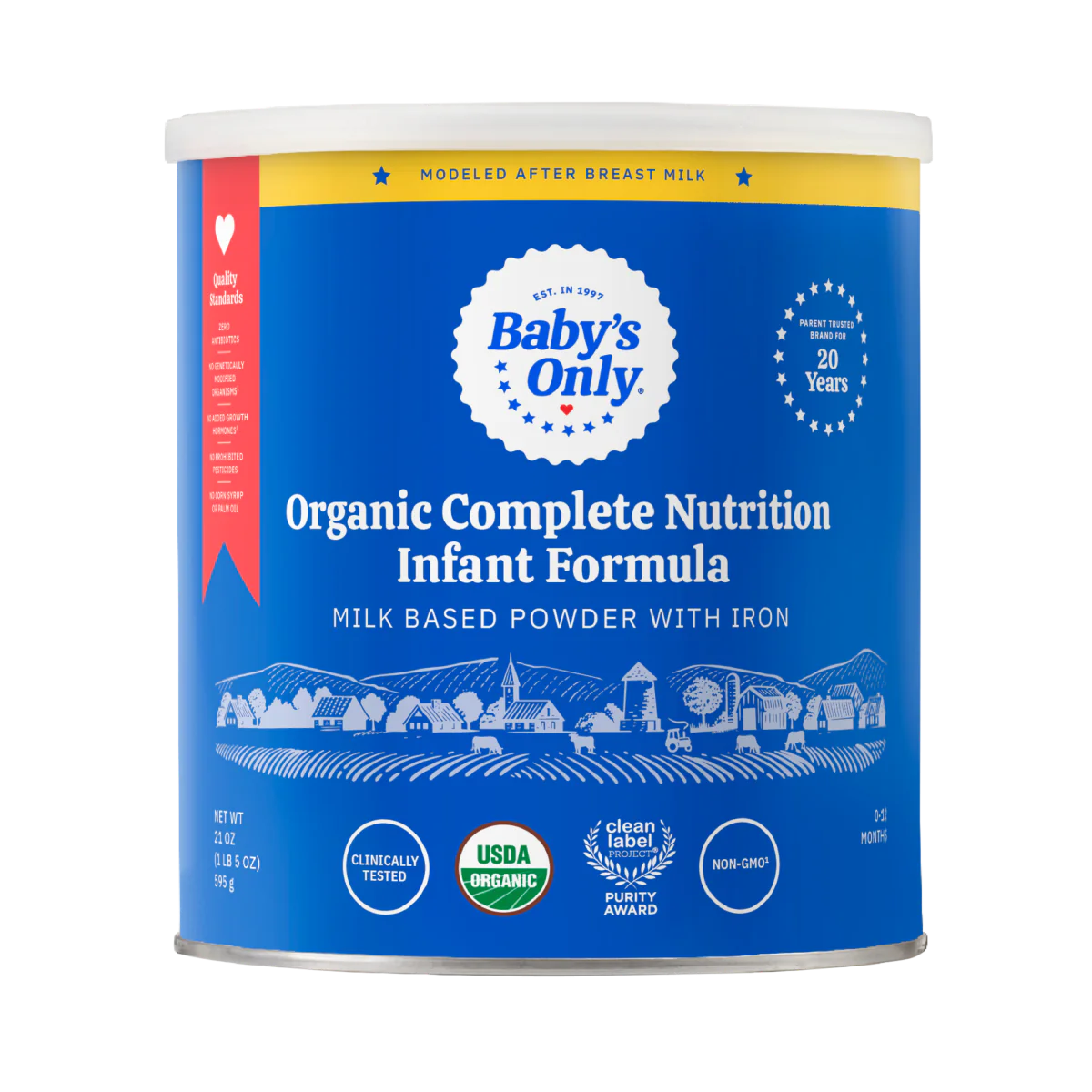 Organic Complete Nutrition Infant Formula