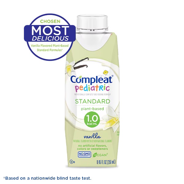 a bottle of compleat pediatric standart liquid