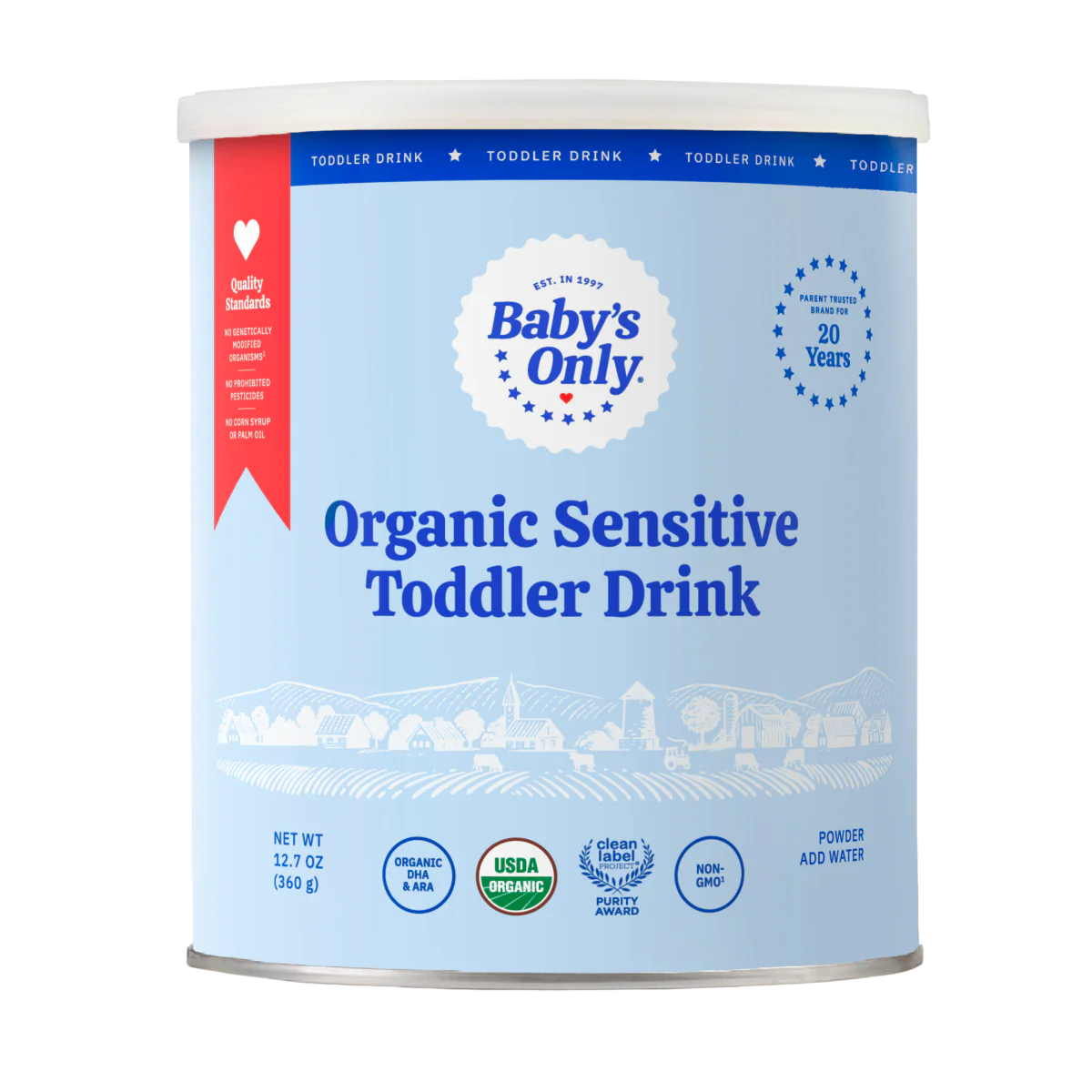 baby's only organic sensitive toddler drink