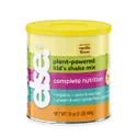 a can of plant - powered kid's shake mix
