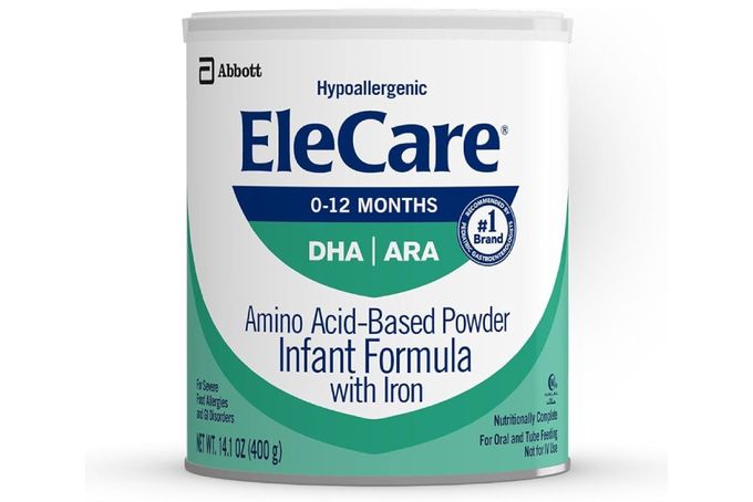 EleCare formula amino acid-based powder with iron