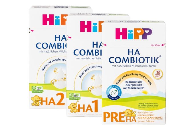 HiPP Hypoallergenic (HA) Combiotic stage 1 & stage 2